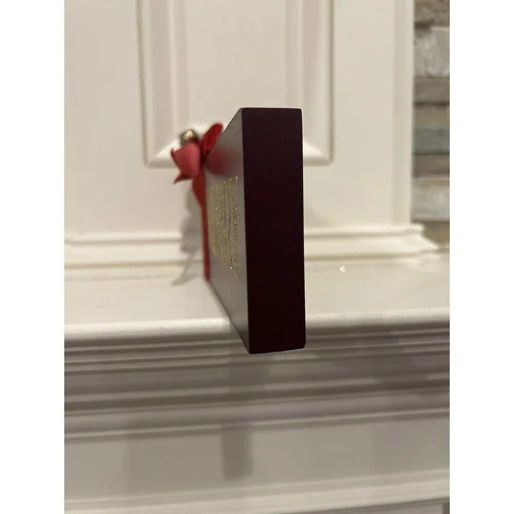 Ashland Holiday Tidings Merry Tabletop Red Gold Christmas Decor